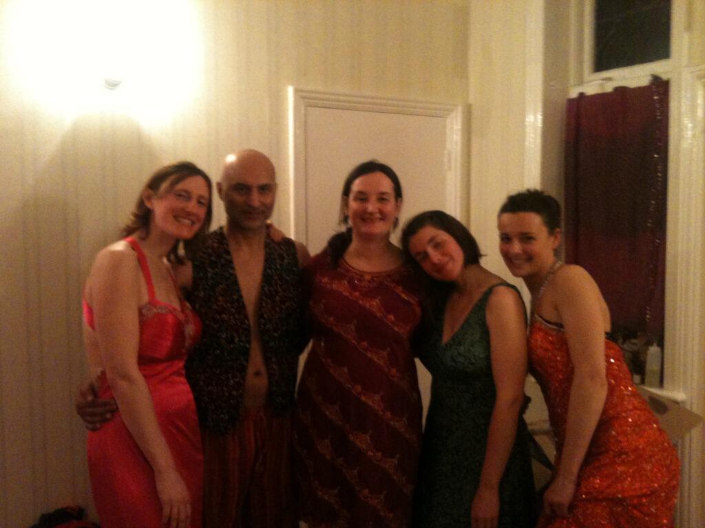 Group shot in the house