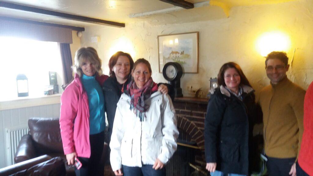 Group shot in the house