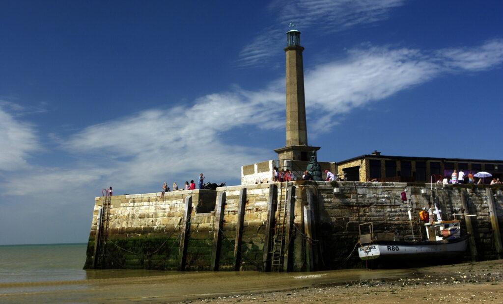 margate harbour and beach